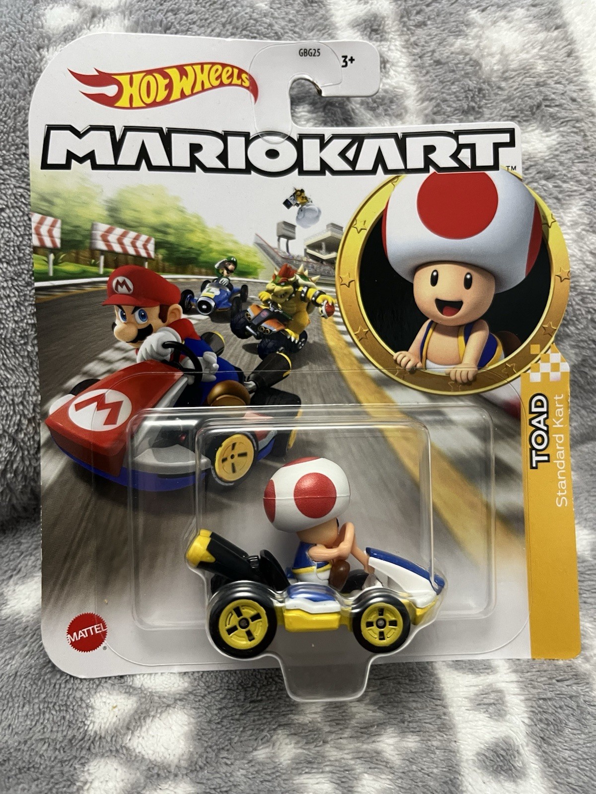 Hot Wheels Mariokart - Toad Standard Kart