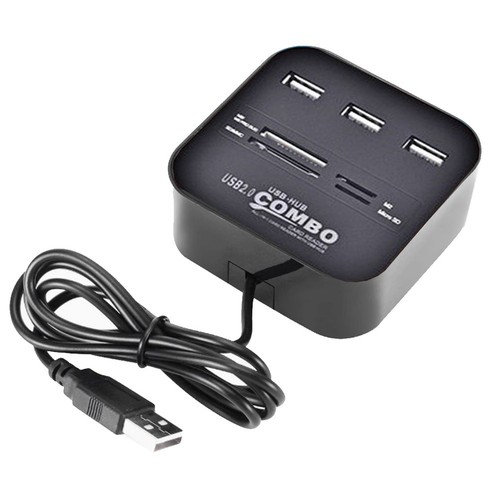 H31C USB Hub with Card Reader M2 Micro SD SD/MMC USB Hub Card Reader for SD, TF
