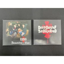 Autographed David Oakleaf and The Open Road Self-titled & "Beautiful Vice" CDs