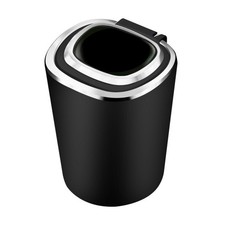 Autoaschenbecher Aschenbecher mit Deckel LED Beleuchtung Getränkehalter Auto KFZ