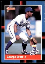 George Brett 1988 Donruss #102 Royals MLB READ FREE SHIPPING AutographDen