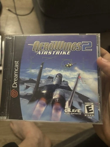 RARE AeroWings 2 Air Strike  Sega Dreamcast Complete w/ Manual Reg Card