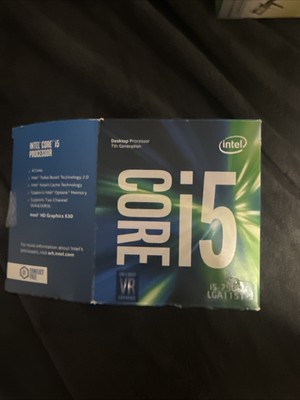 Intel Core i5-7500 - 3.4GHz (BX80677I57500) Processor with Fan, Original Box