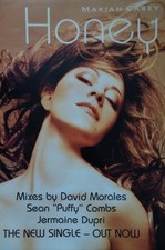 Mariah Carey : Honey : Original Rare 1997 English Promo Poster