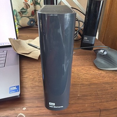 WD Elements 6TB USB 3.0 Desktop Hard Drive WDBWLG0060HBK-NESN Black - HDD