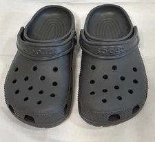 Crocs Classic Clogs Slate Grey Kids Size 1 (J1) NEW