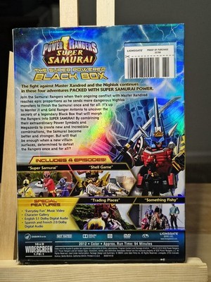 Power Rangers Super Samurai The Super Powered Black Box DVD Volume