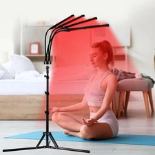 Red Light Therapy Lamp- 660nm Red Light,850nm & 940nm Infrared Light Therapy wit
