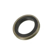 10PCS Bonded Sealing Washers M10 15.5x10x2mm Carbon Steel Nitrile Rubber Gasket