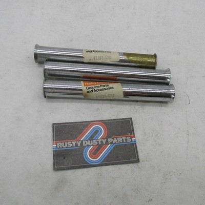 Lot of 3 Harley-Davidson OEM 57-85 Sportstr Lower Push Rod Tube Covers 17937-57B