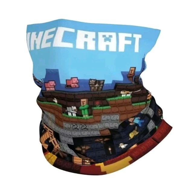 Minecraft Neck Warmer, Gaiter, Bandana, Scarf