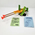 Double Barrel Plunger Gun Complete W Paperwork TMNT 1989 Playmates Vehicle