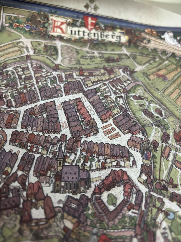 Kingdom Come Deliverance 2 Kuttenberg Map World Map Poster Henry KCD2 - Image 4 of 4