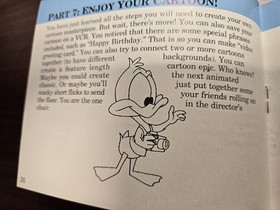 SOLO MANUALE - Nintendo NES Tiny Toon Adventures Cartoon Workshop Libretto 1992