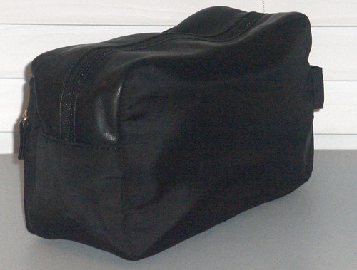 PACO RABANNE FRAGRANCES Men Unisex Zip Toiletry Shave Travel Kit Pouch Bag BLACK - 第 10/18 張圖片