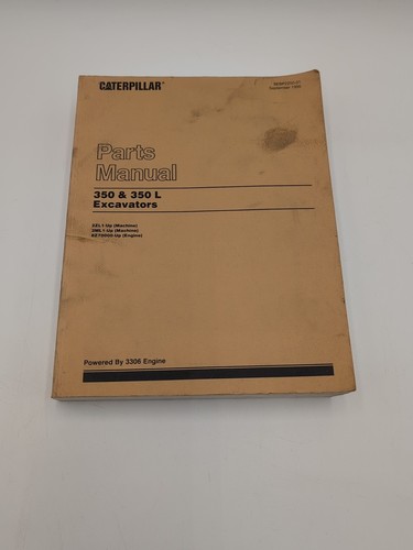 CAT Caterpillar 350 & 350 L EXCAVATOR PARTS MANUAL 2ZL1-Up SEBP2250 - Picture 1 of 4