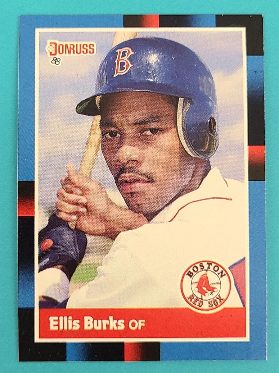 Ellis Burks Boston Red Sox Baseball Sports Trading Cards