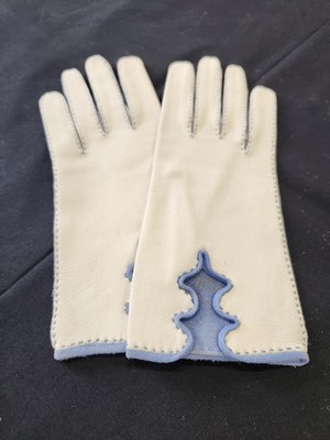 Hermes kid Gloves Vintage 6.5