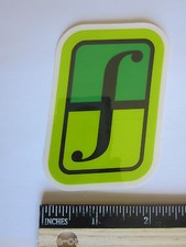 3" FORUM Green/Black Ski Snowboard Race Rack Ride DECAL STICKER - FREE SHIPPING