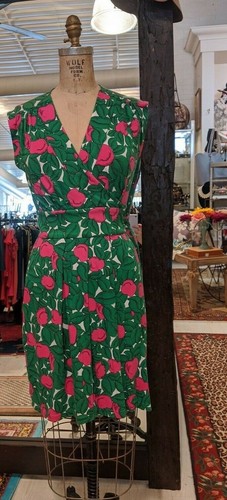 DVF Size 8 "Cassidy" Wrap Dress