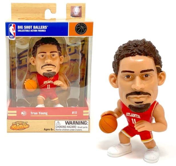 Trae Young Atlanta Hawks NBA Big Shot Ballers Figure