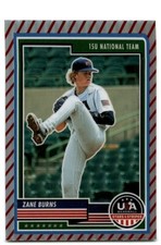 2023 USA BASEBALL STARS & STRIPES STRIPES ZANE BURNS. USA #23