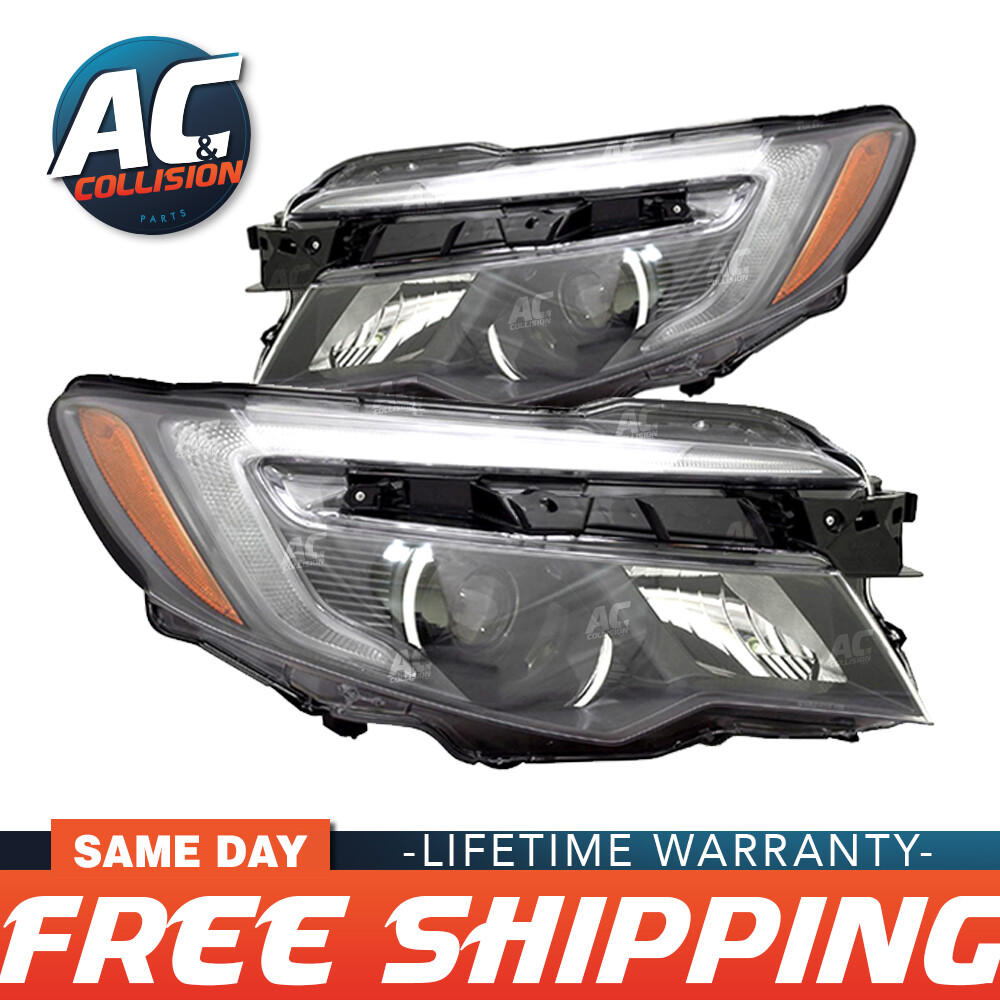 Thor-more-lighting Right Side LED Headlight Assembly For 2016-2018 Honda Pilot Elite & 2017-2020 Ridgeline – Black Housing
