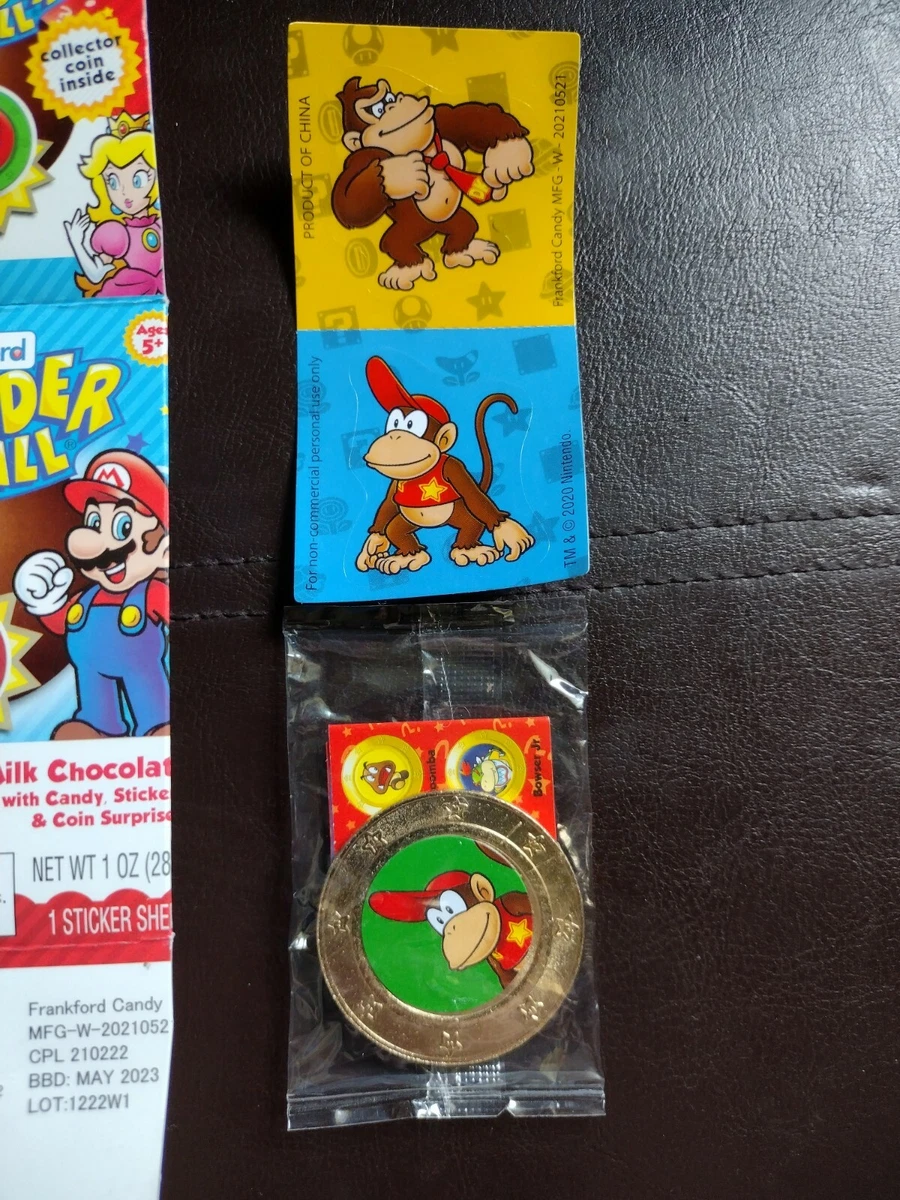 WONDER BALL COIN SUPER MARIO Unopened Series 2 2020 Diddy