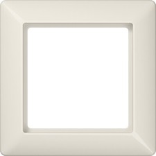 Jung Rahmen 1-fach AS581W Abdeckrahmen Creme-Weiß Blende Schalter Steckdosen NEU