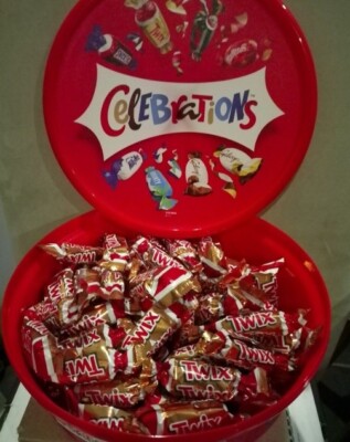 CELEBRATIONS CHOCOLATE FAVORITES: 60 x TWIX