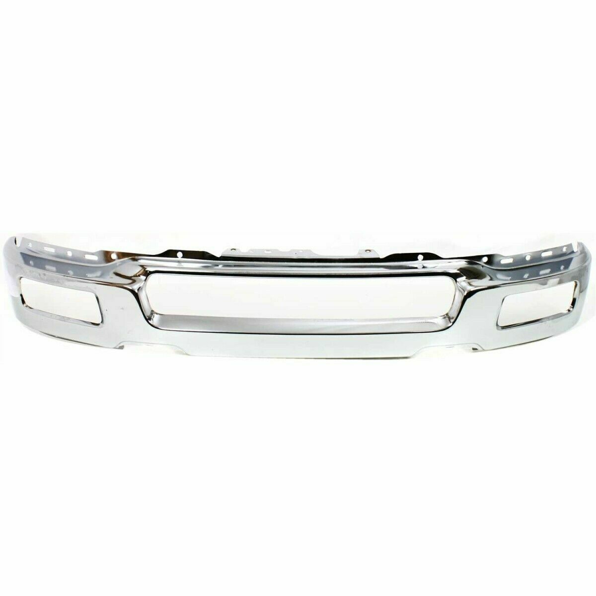 Front Bumper Chrome Fit 2004-2005 Ford F-150 With Fog Hole