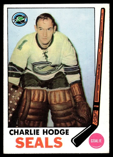 1969-70 Topps Charlie Hodge Oakland Seals #77
