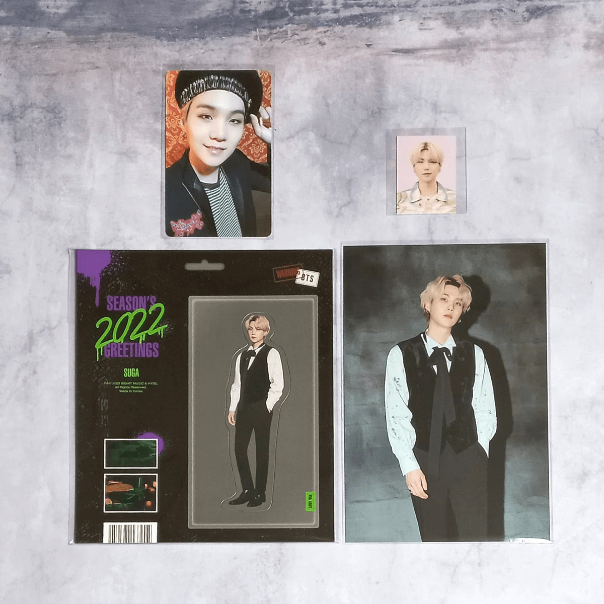 BTS 2022 Season's Greetings Paper Magnet Photo Card Postcard ID