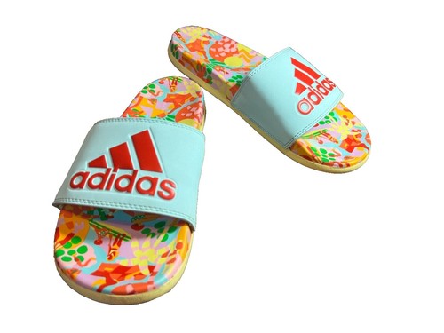 adidas Unisex-Adult Racer Tr Slide Sandal Orbit green Size 4  display picture 3