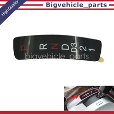 For Honda Accord 2008-2013 Black Console Gear Stick Selector Display Panel Trim