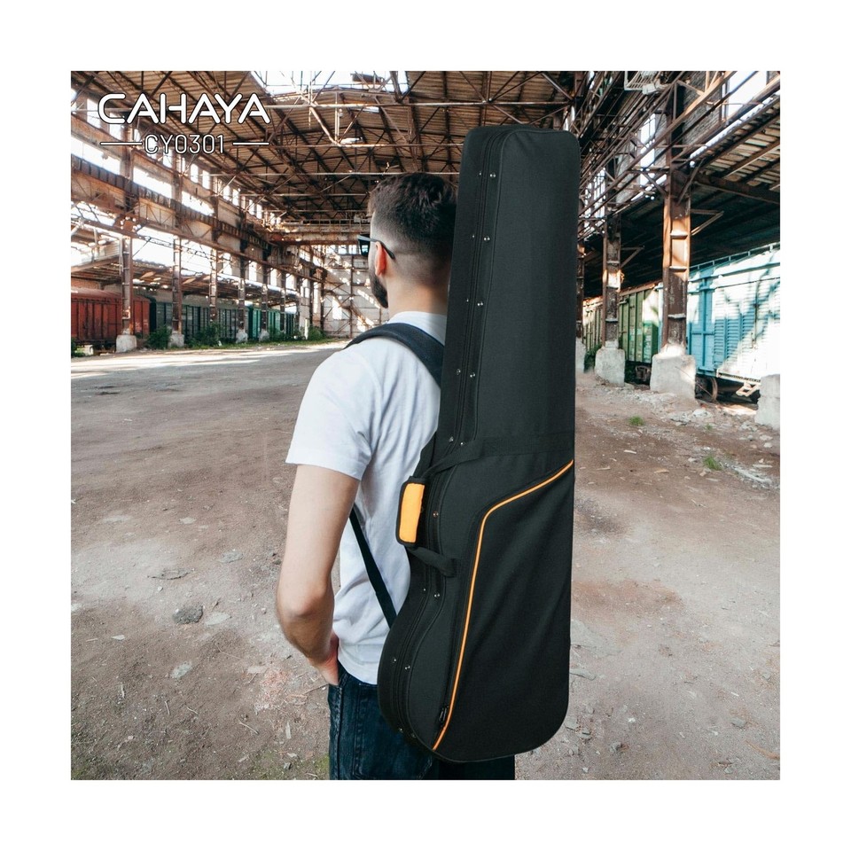 CAHAYA Hardshell Guitar Case Only Fits P Bass Guitar Case Precision