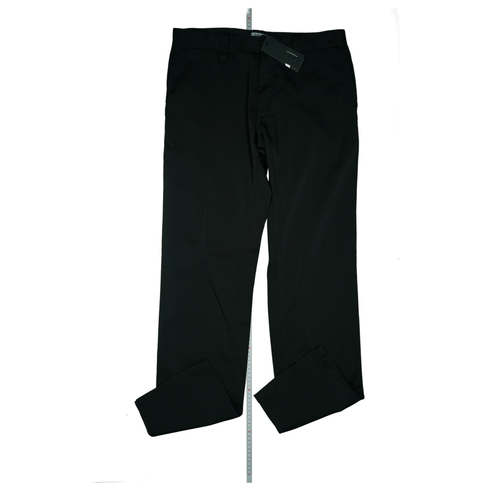 Gaudi Mens Chino Super Stretch Fabric Business Trousers Comfort 50 W34 L34 Black