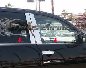 fits-2004-2015-Nissan-Armada-QX56-Chrome-4Pc-Window-Sill-Trim-Stainless-Steel