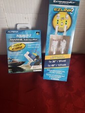 AQUALITZ INSTALL KIT AND EXTENSION KIT MARINE LIGHTS NEW IN BOX USA SELL B0070