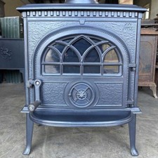 Jotul No 3 Stove Glass 356 x 180 mm (Old Model) Arched Schott Robax