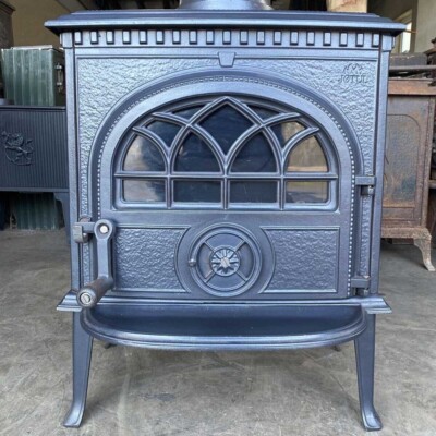 Jotul No 3 Ofenglas 356 x 180 mm (altes Modell) gewölbt Schott Robax