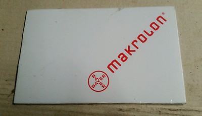 Makrolon 5 Stück,205 mm x 130 mm x 4mm Polycarbonat