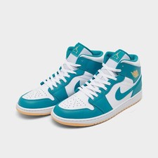 Jordan 1 Mid Aquatone for Sale - Authenticity Guaranteed - eBay