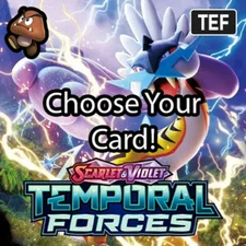 Pokemon Temporal Forces TCG - Choose Your Card! - Pack Fresh - BULK SAVINGS!