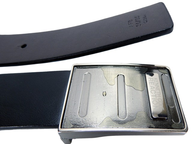 kenneth cole leather belt
