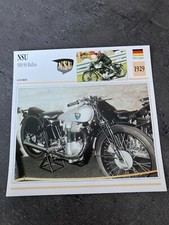 MOTORRAD STECKKARTE Sammlung ATLAS NSU 500 SS BULLUS
