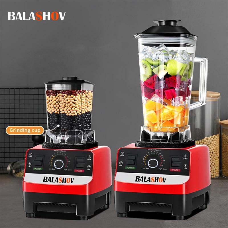 2000W Heavy Duty Commercial Blender for Ice Smoothies and Food Processing  