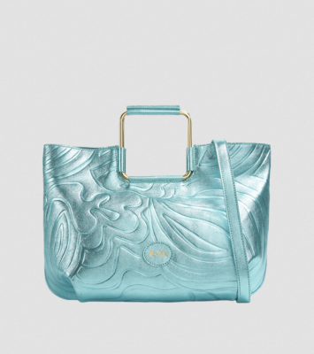 BORSA BORSE DONNA MBRC MASSIMO BRACCIALINI E191 PELLE TURCHESE