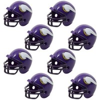 Minnesota Vikings 8 Party Pack Nfl Football Helmets Riddell Minnesota Vikings 8 Party Pack Nfl Football Helmets Riddell