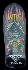 Natas Kaupas Santa Monica Airlines Santa Cruz Panther Lenticular Skateboard Deck